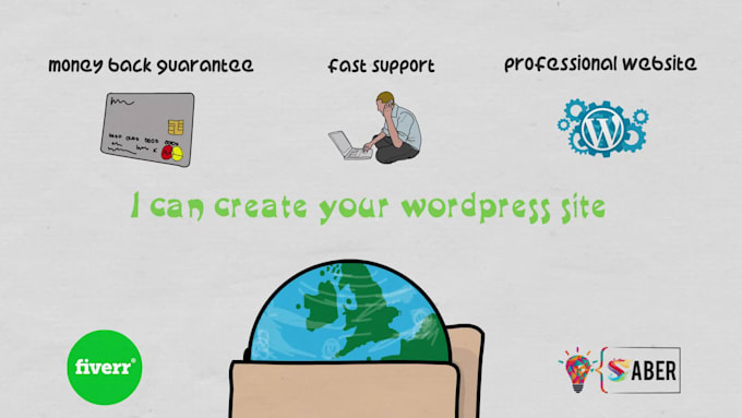 create a professional wordpress website