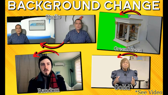 expertly change or remove any video background