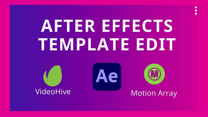 Software compatible with videohive template - Envato Forums