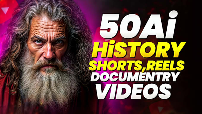 Create ai history videos for youtube shorts and tiktok by Anwarr01 | Fiverr