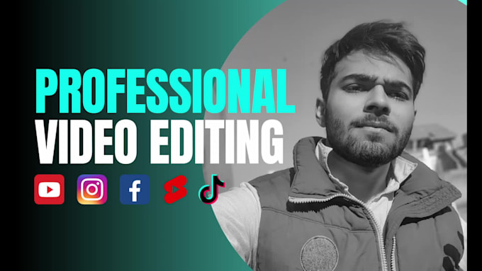 do professional video editing for youtube vlog