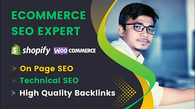 do ecommerce SEO for shopify, wix, wordpress websites for organic traffic
