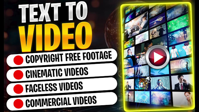 turn your script or audio into video using stock footages