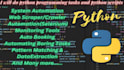 custom python scripts to automate your tasks and scale your bussiness