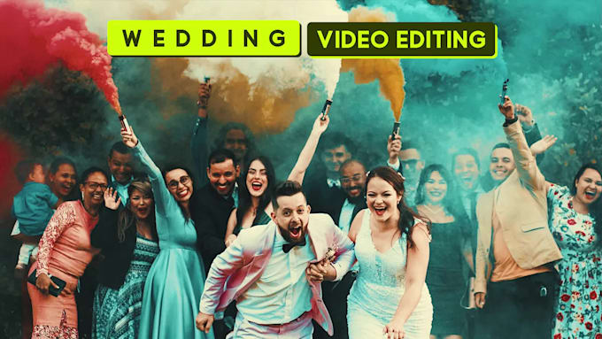 do cinematic wedding and event video editing