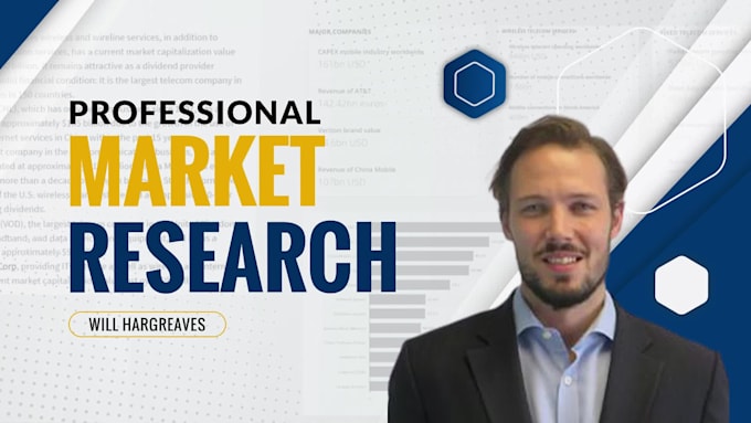 provide professional market research and analysis