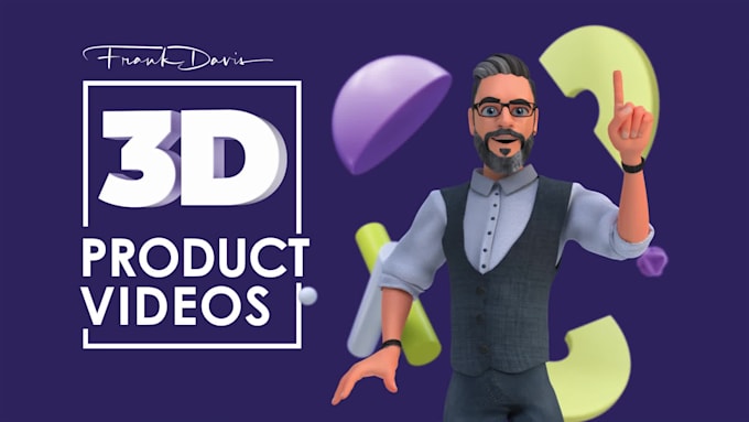 produce a photorealistic 3d product animation video