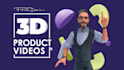 produce a photorealistic 3d product animation video