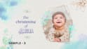 make christening and baptism party invitation video