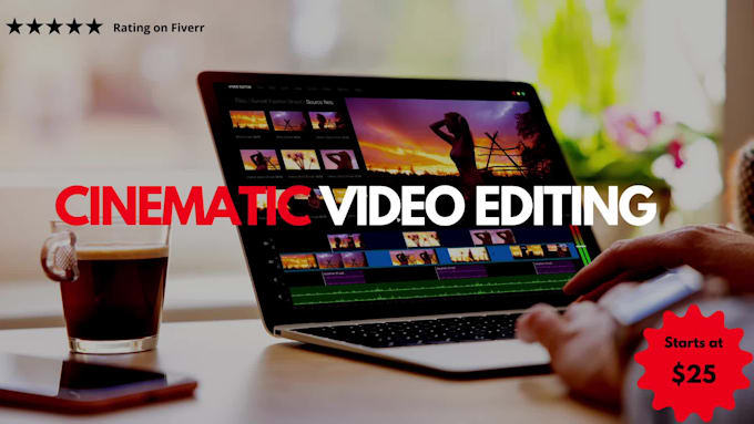 do cinematic video editing, motion graphics animation titles