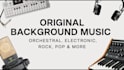 produce, mix and master original music for you