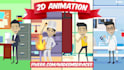 create 2d animated explainer video or 2d animation video