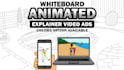 animate a professional custom whiteboard animation explainer video