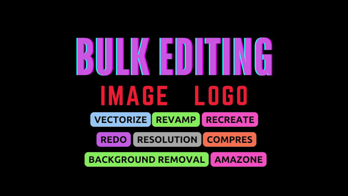 resize image and logo, vector, edit ,background removing,