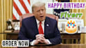 make a personalized donald trump happy birthday wishing video