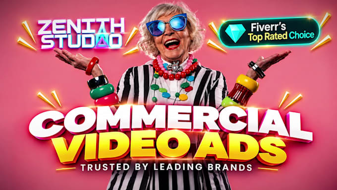 produce commercial video ads for youtube, facebook, instagram