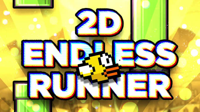 create an 2d endless game like flappy bird