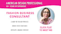 do a fashion business design consulting video call on zoom