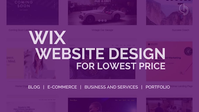 design or redesign your wix website professionally