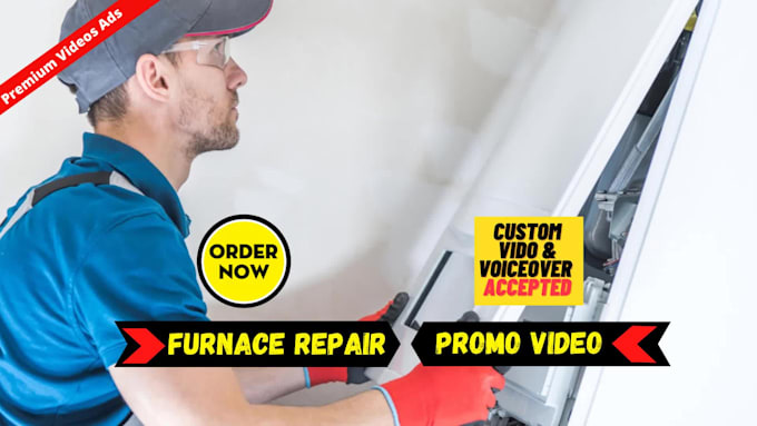 make furnace repair or hvac air conditioning repair video ad