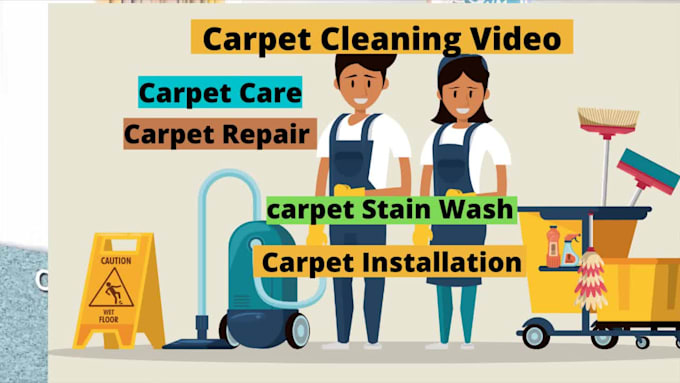 do carpet cleaning video or carpet cleaner video ad