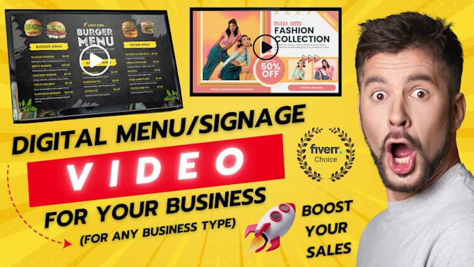 design digital video ads for any businesses using stylish animations