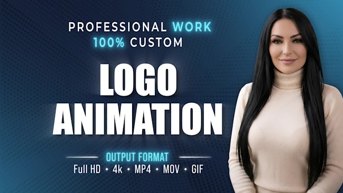 create professional custom 2d logo animation