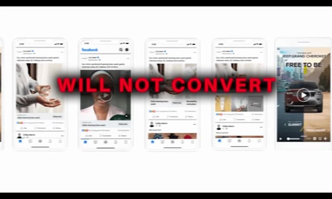 edit high converting video sales letter, talking head meta ads videos