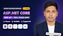 build asp net core web API and dotnet full stack web app