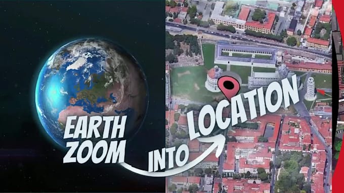 Make earth and map zoom animations by Aladdin4design | Fiverr