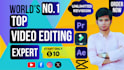 edit engaging social media videos professionally