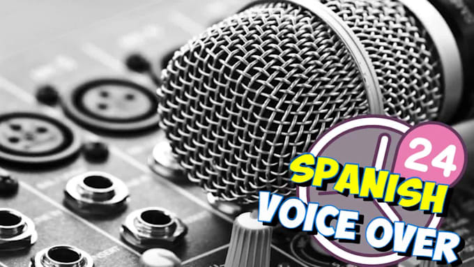 record spanish voice over deep male voice professional
