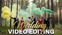 cinematic wedding video editing