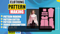 create your sewing patterns for any kind of clothing grading