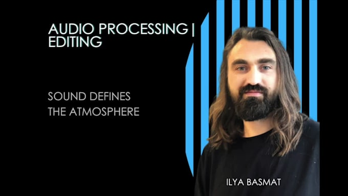 do editing, noise reduction, repair, enhance, fix, clean up your audio file
