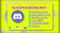 create custom discord bot with ai agent, API integration