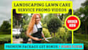 do landscaping lawn care tree removal mowing service video ads