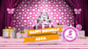 make this kids happy birthday video with full birthday song
