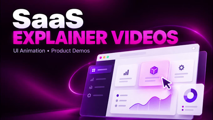 create saas explainer video and saas product demo video