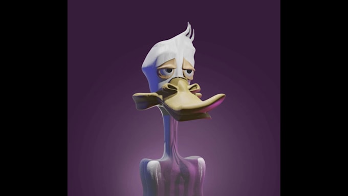 create a 3d character from 2d sketch