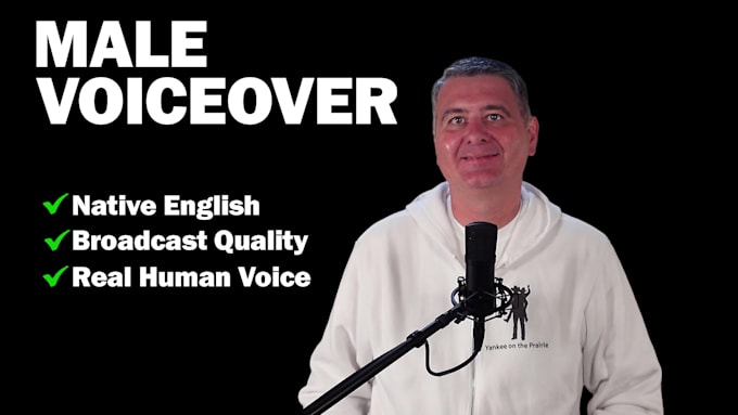 be your american male voiceover artist and voice actor