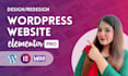 design wordpress website with elementor pro