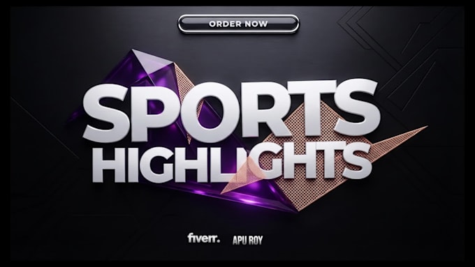 do sports highlights video professionally
