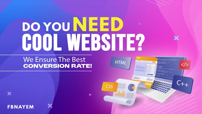 create a business website to generate leads