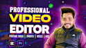 do professional video edit, and youtube video editing