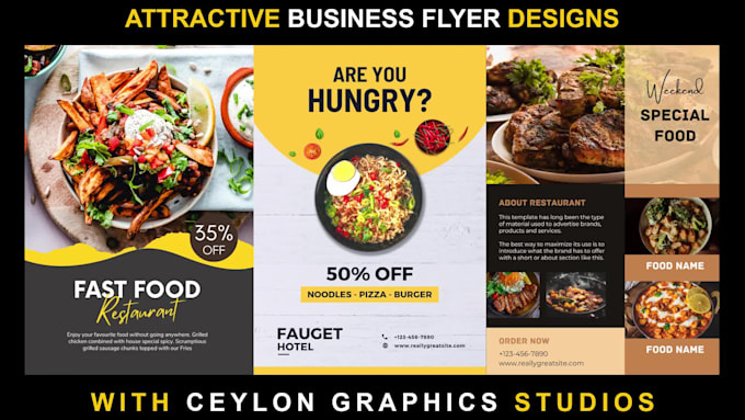 create professional attractive business flyer in 24 hours