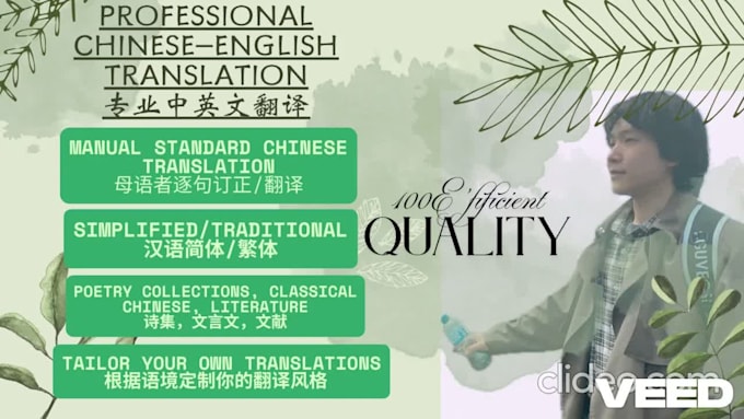 english chinese bidirectional translation