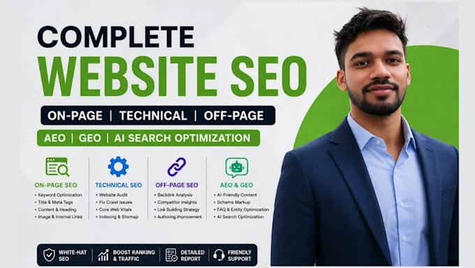 do full website optimization for wordpress, shopify, wix, squarespace