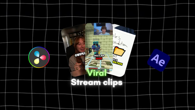 edit your stream clips into viral tiktoks, shorts, or reels