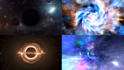 make black hole logo reveal intro